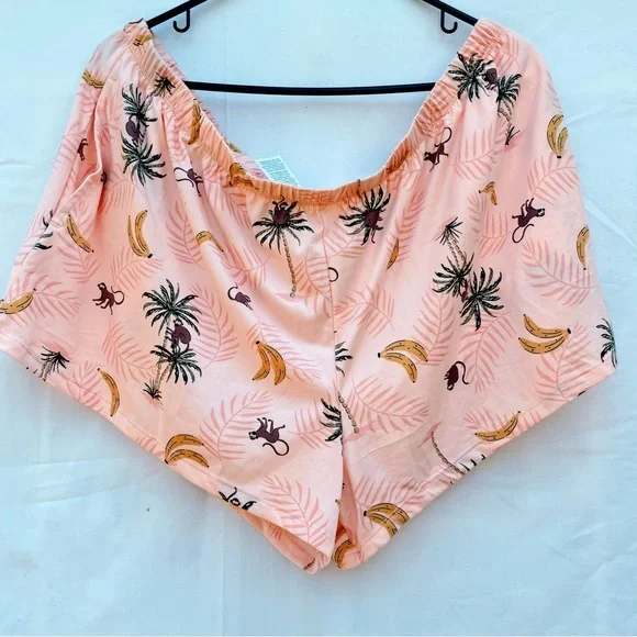 NEW Joyspun 2 Piece Tank & Shorts PJ set “Peach Bud” Women’s Sz. 2X - Picture 3 of 9